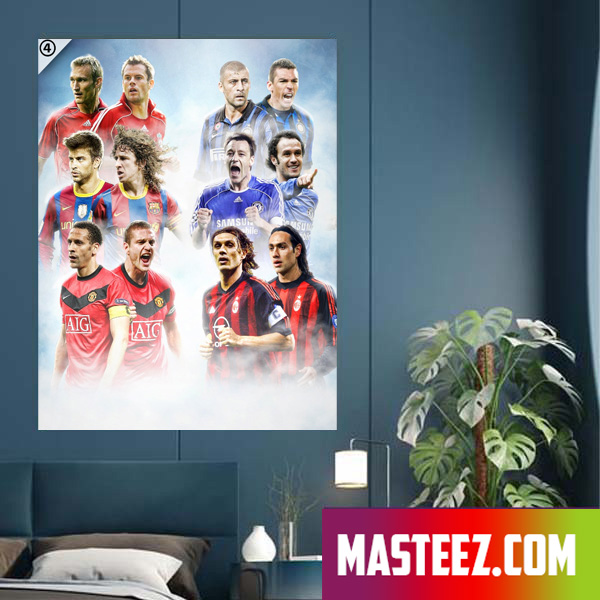 The Best Center Back Of The Football World Poster Canvas