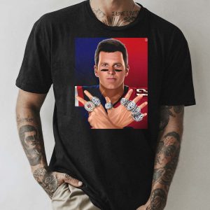 Congrats And Thank You Tom Brady In Tampa Bay Buccaneers T-shirt