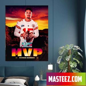 Congratulations PatrickMahomes One week Two MVPs Poster Canvas