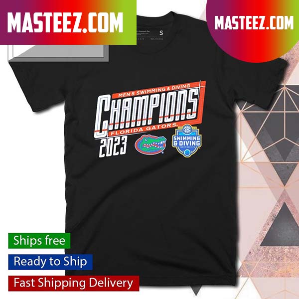 Florida Gators 2023 SEC Mens Swimming and Diving Champions T-shirt