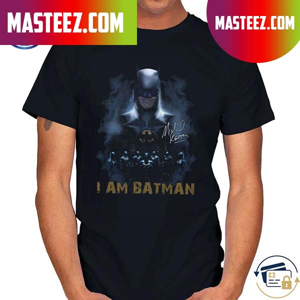 Official I am Batman signature 2023 T-shirt
