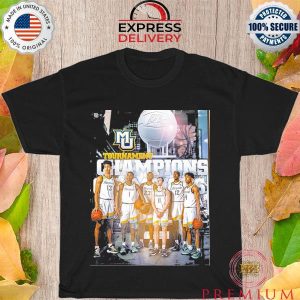 2023 big east tournament champions are Marquette Golden Eagles mens basketball T-shirt