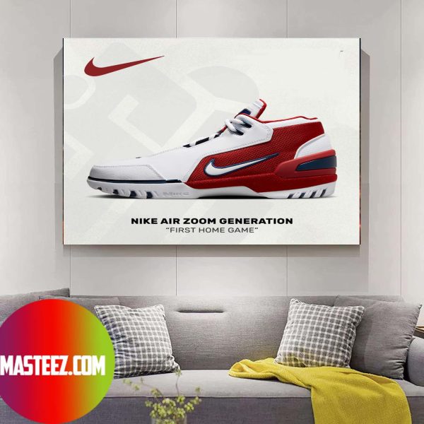 Air Zoom Generation First Home Game Poster Canvas