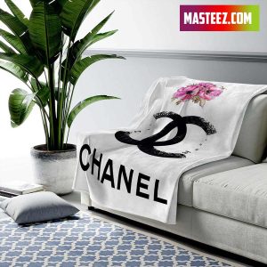 Chanel Flower Fashion Luxury Brand Premium Blanket