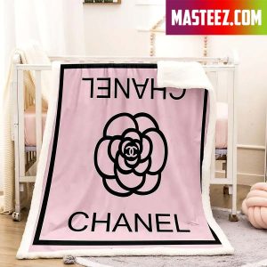 Chanel Flower Logo Luxury Brand Premium Blanket