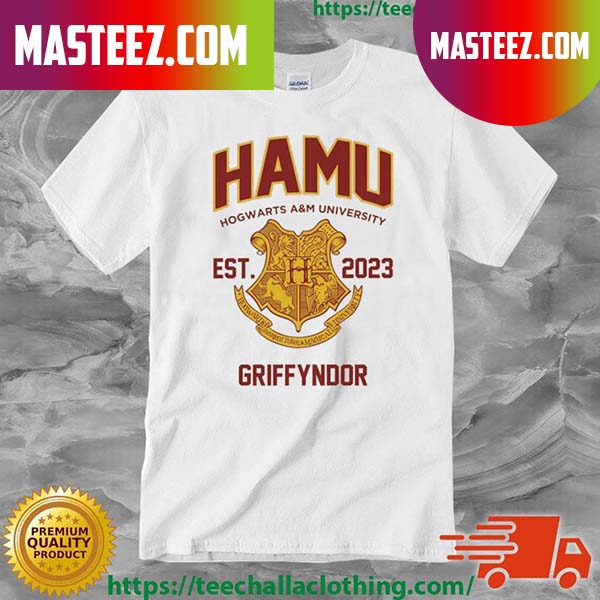 Hamu Hogwarts A&M University Griffyndor Est 2023 T-Shirt