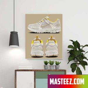 Light Bone Nike Zoom Vomero 5 Poster Canvas