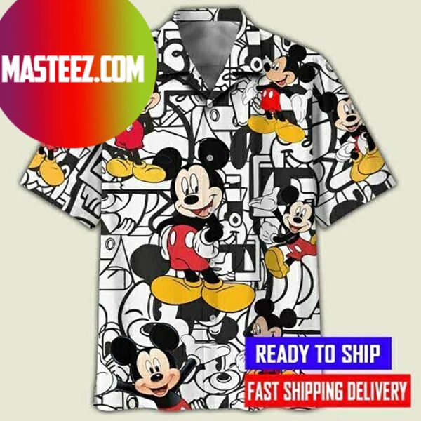 Mickey Mouse Summer Hawaiian Shirt