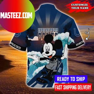 Mickey Mouse X Indianapolis Colts NFL Hawaiian Shirt