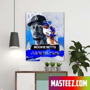 Mookie Betts One Of MLB’s Best Players Poster Canvas