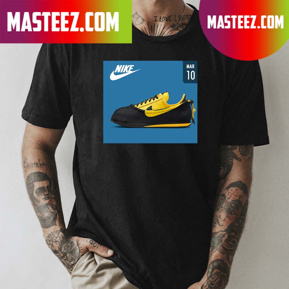 Sta in plaats daarvan op Relatieve grootte dilemma Nike Cortez x CLOT Bruce Lee T-shirt - Masteez