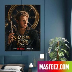 Nikolai Lantsov Shadow And Bone Season 2 Netflix Poster Canvas