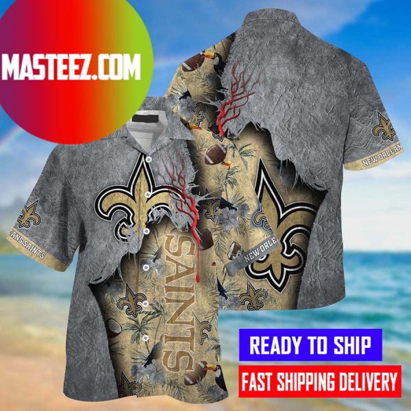 Orleans Saints NFL Hawaiian Shirt