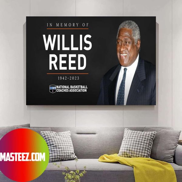 Respect Willis Reed National Basketball Coaches Association Poster Canvas