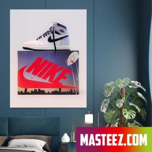 The Air Jordan 1 Skyline Poster Canvas