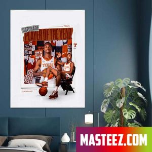 The Texas Basketball Gatorade Player Of The Year Ronhoops Poster Canvas