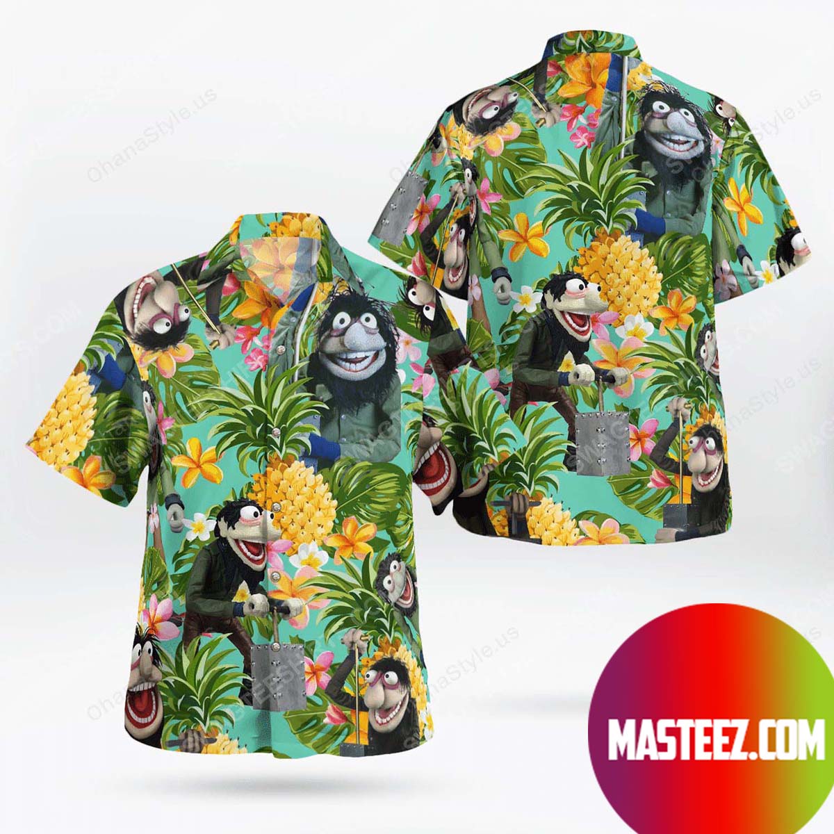 The muppet show crazy harry Hawaiian Shirt