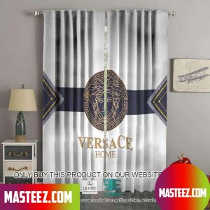 Versace Home Grey Windown Curtain
