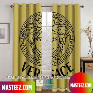 Versace Yellow Windown Curtain