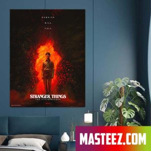 Will Byers Get Into The Upside Down StrangerThings 5 Poster Canvas
