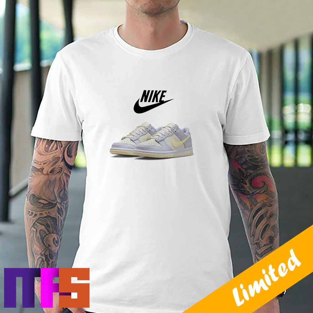 Clot x Fragment x Nike Dunk Low Logo Fan Original T-shirt - Masteez