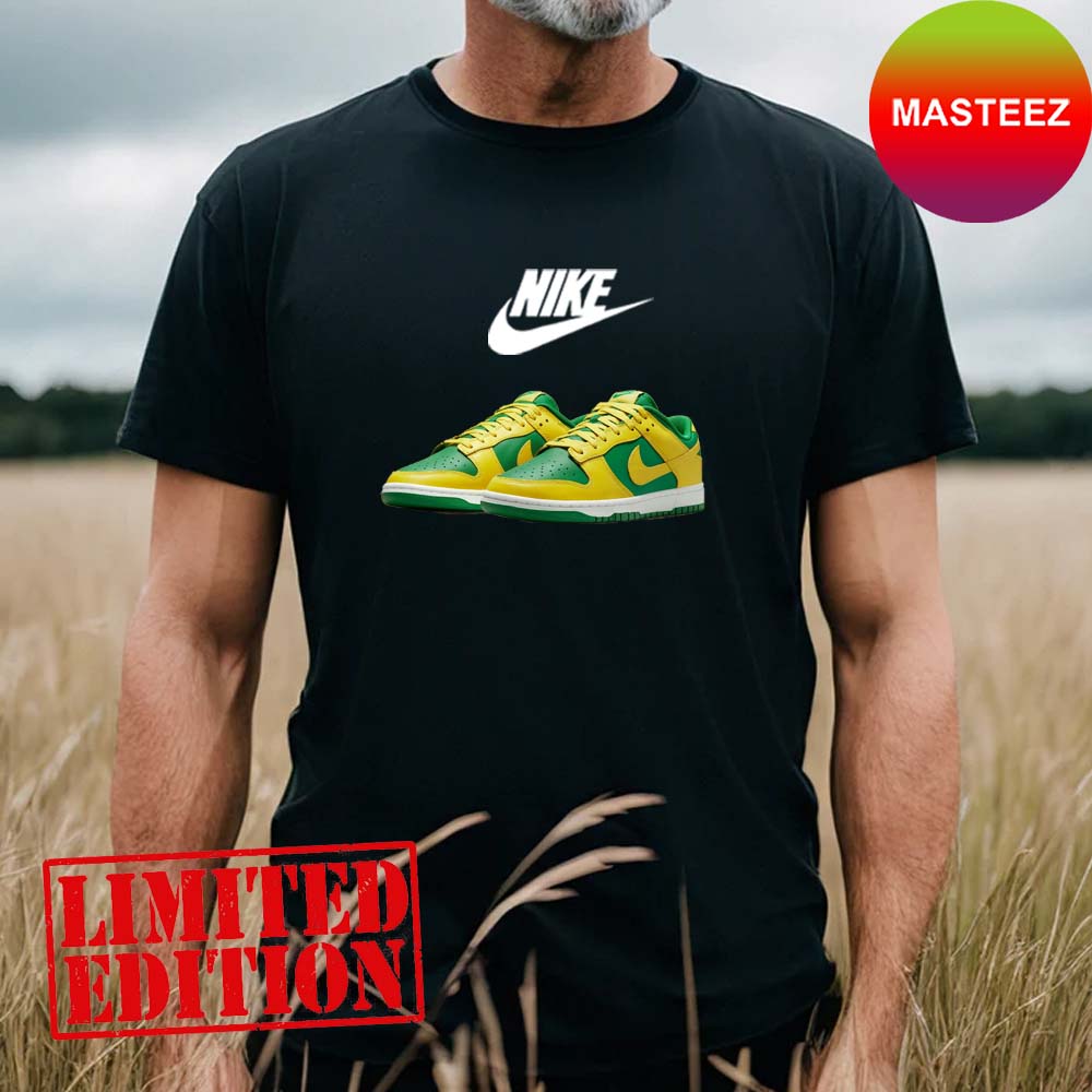 Nike Dunk Low 'Reverse Brazil' Fan Gift T-shirt - Masteez