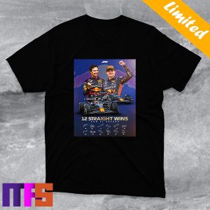 New F1 Record Red Bull Take Their 12th Win In A Row Unique T-Shirt