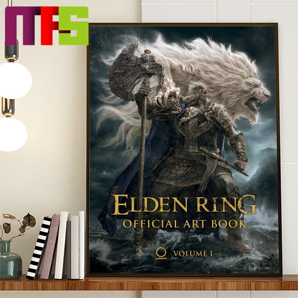 Elden Ring Official Art Book Volume 1 Home Decor Poster Canvas - Masteez