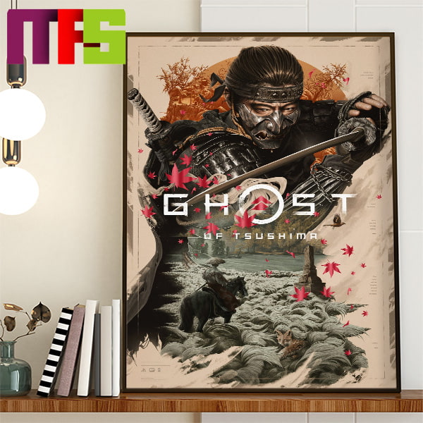 Ghost Of Tsushima Fan Art Artwork Home Decor Poster Canvas   Masteez