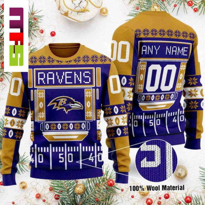 Ravens hot sale ugly sweater