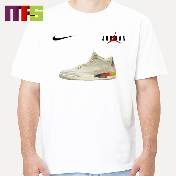 Nike Air Jordan 3 x J Balvin 'Sunset' Latest Collab With J Balvin  Essentials T-Shirt - Masteez