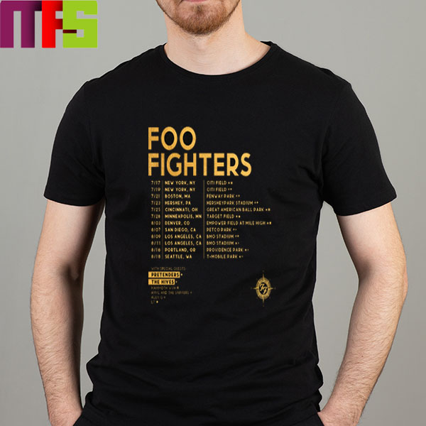 Foo fighters outlet t shirt nz