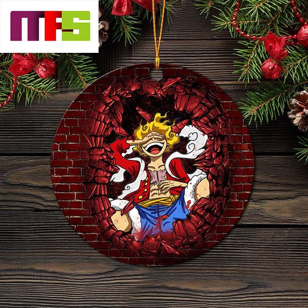 One Piece Luffy Gear 5 Ugly Christmas Sweater Xmas Gift