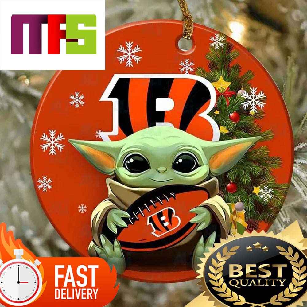 Cleveland Browns Baby Yoda NFL Ornaments 2022 –