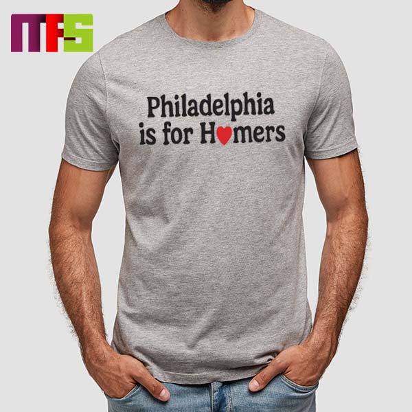 Philadelphia Is For Homers Charlie Manuel MLB Essentials T-Shirt - Masteez