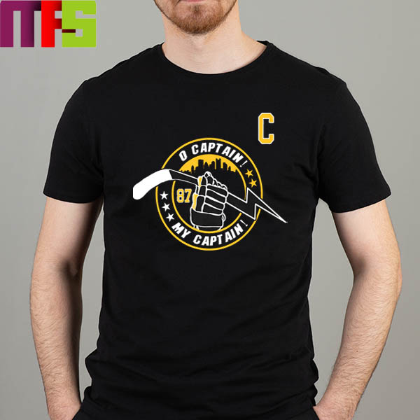 Official Pittsburgh Penguins O Captain My Captain NHL T-Shirt, hoodie,  sweater, long sleeve and tank top