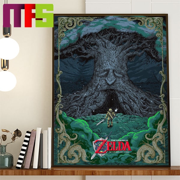 Poster The Legend of Zelda Ocarina of Time 40x50cm