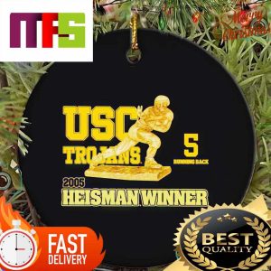 Usc Trojans 5 Running Back 2005 Heisman Winner Christmas Tree Decorations 2023
