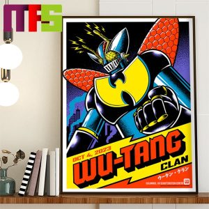 Wu Tang Clan Columbus OH At Schottenstein Center On October 4th 2023 Home Decor Poster Canvas