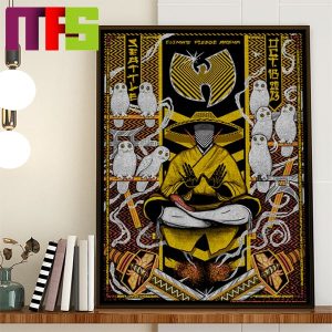 Wu Tang Clan Seattle WA At Climate Pledde Arena On October 18th 2023 Home Decor Poster Canvas