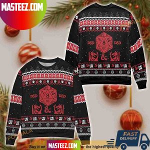 Dungeons And Dragons Best Gift For Fans Christmas 2023 Ugly Sweater