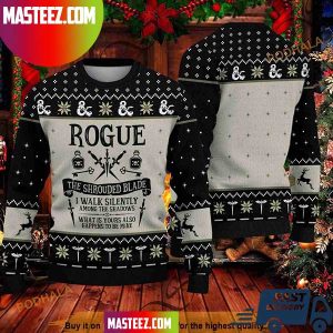 Dungeons And Dragons Rogue Classes Collection Christmas Ugly Sweater