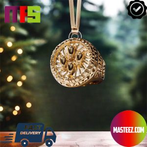 Lionel Messi Fifth Ring Champions League Triumph Christmas Tree Decorations Unique Xmas Ornament