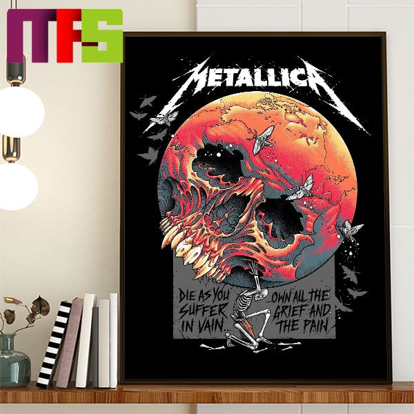 Metallica Atlas Rise Limited Edition Poster Home Decor Poster Canvas