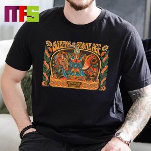 Queens Of The Stone Age Berlin DE At Max Schmeling Halle On November 9th 2023 Classic T-Shirt