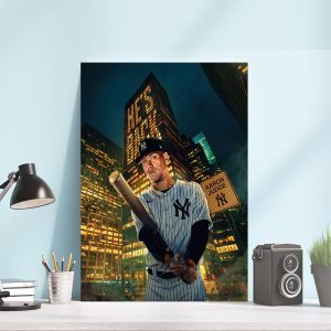 Start Spreading The News Aaron Judge Is Back New York Yankees Poster Canvas
