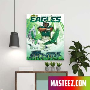 49Ers Vs. Eagles LVII Super Bowl 2023 Champions Poster Canvas