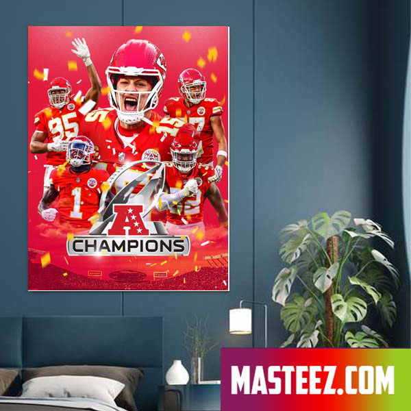Kansas City Chiefs Super Bowl LVII 2023 Poster Canvas