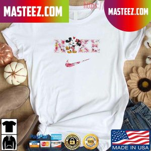 Nike Valentines Day Mickey And Minnie Mouse T-Shirt
