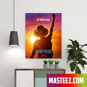 One Piece Sets Sail in Netflix 2023 Poster Canvas